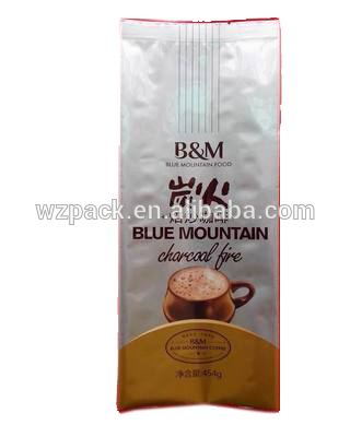 side-gusset coffee bag/coffee bag for sale/coffee bag with valve