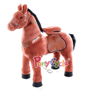 Amusement kids rides little ponies