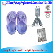 combined Unisex EVA shoe sole and PVC slipper uppers strap mould maker
