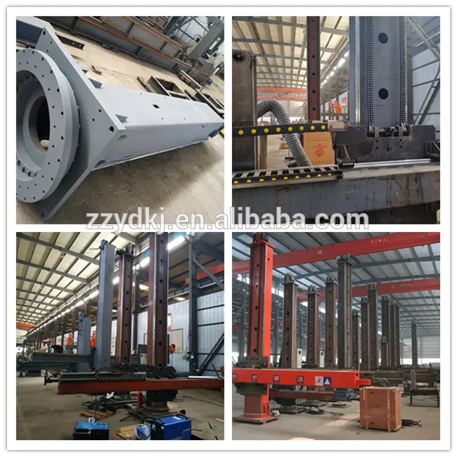 Wind Tower Production Line Column And Boom Pipe Welding Lifting Manipulator