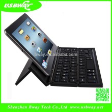 China top ten selling product bluetooth keyboard with usb port with Kickstand stand holder, bluetooth keyboard foldable touchpad