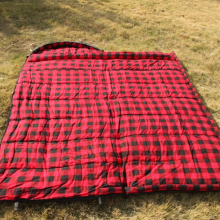 Trendy Lined Adult Flannel Camping Sleeping Bag