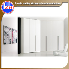 Glossy White Wooden Wardrobe for Hotel Furniture (customized)