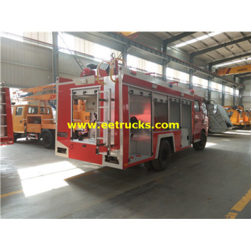 4 CBM Water DFAC Fire Fighting Trucks