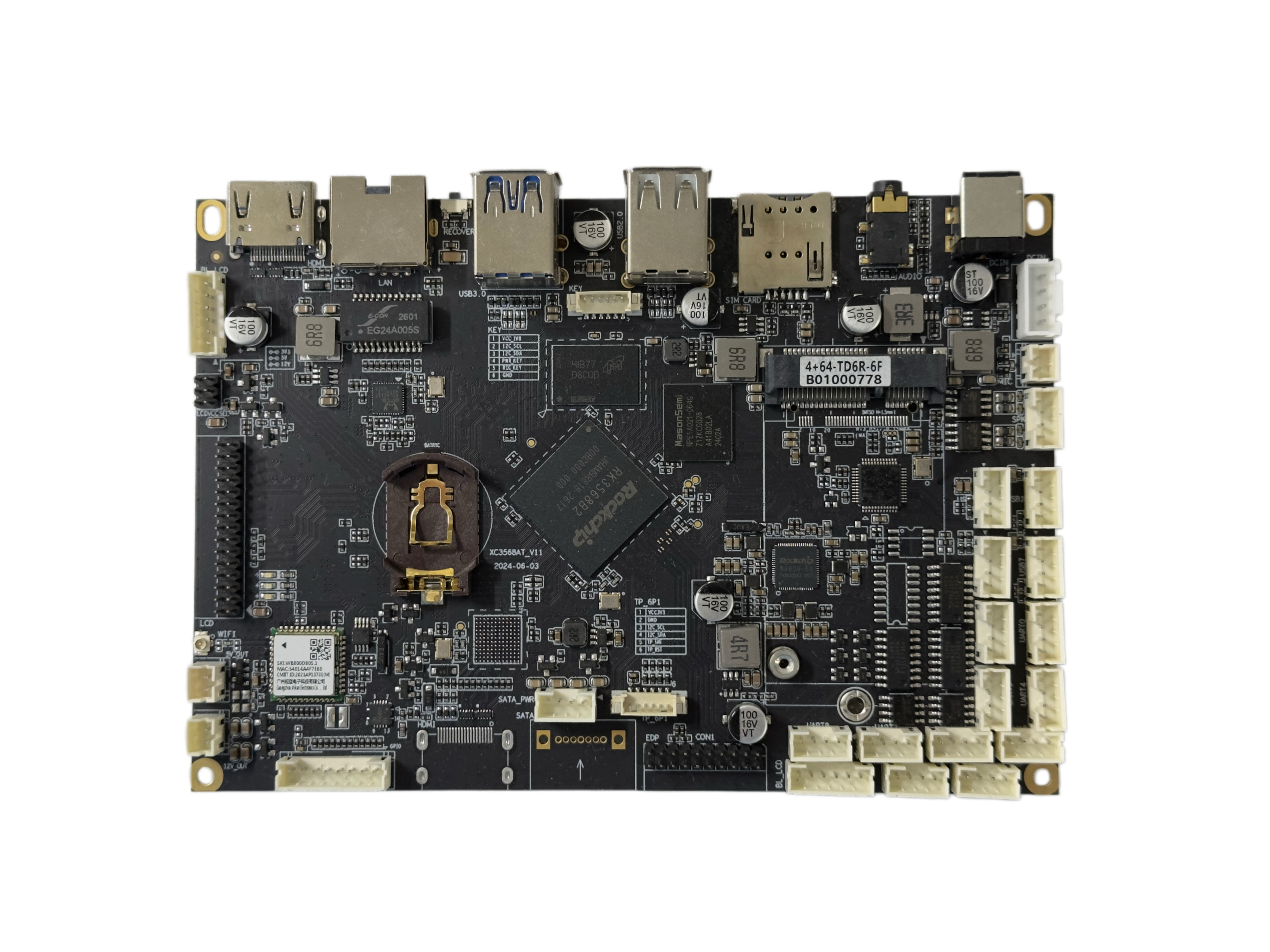 Промышленная материнская плата Android Industrial Android Mainboard