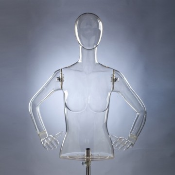 store supply transparent mannequin display