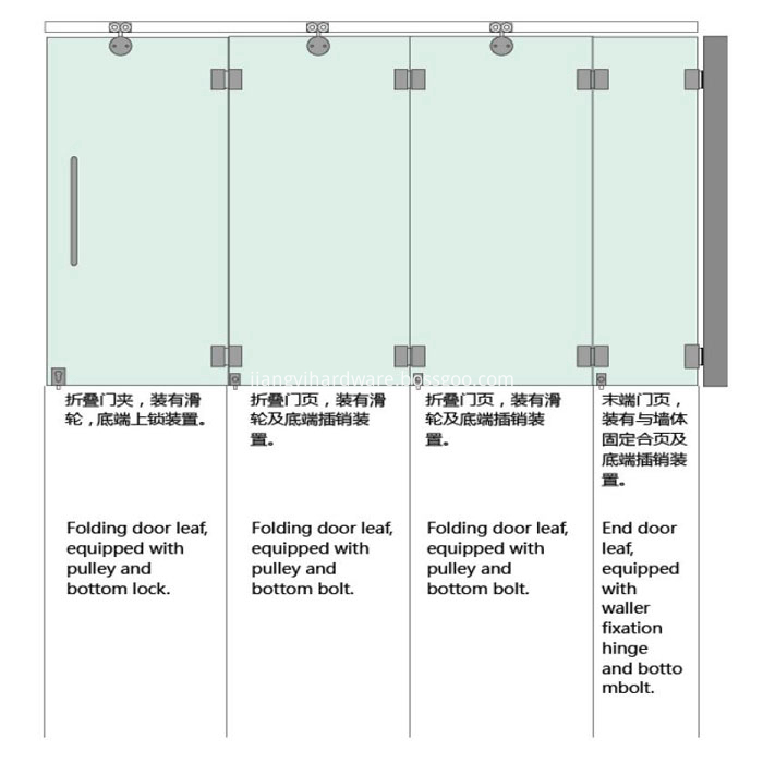 Glass Floding Door