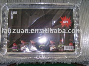 aluminum foil bbq tray