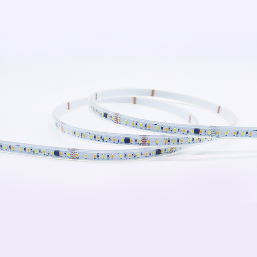 Flex DC24V DMX512 Adreslenebilir CCT LED Pixel Strip Işık SPI Şerit LED Bant IP68 Açık Işık