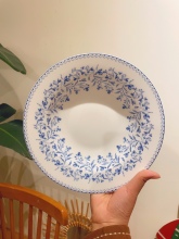 Classic Blue Blue and White Bone Porcelain