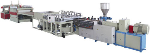 Pvc Crust Foam Board Production Line , Pvc Foam Board Machine