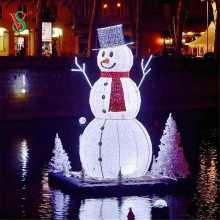 LED 3D Snowman Christmas Motif Light