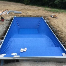 Swimming Pool Liners: Waterproof PVC Tarpaulin Fabric for Above Ground Pools