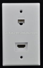 Cat5e Recessed HDMI Wall Plate