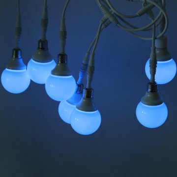 Декоративная лампа с подсветкой RGB Pixel Bulb Light