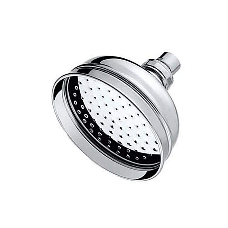 Hot sale brass 6" rain shower fixed shower head finished with chrome