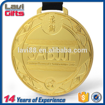 Cheap custom metal BJJ award medals