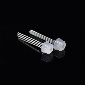 8mm RGB LED Straw Hat Diffused Lens 0.2W