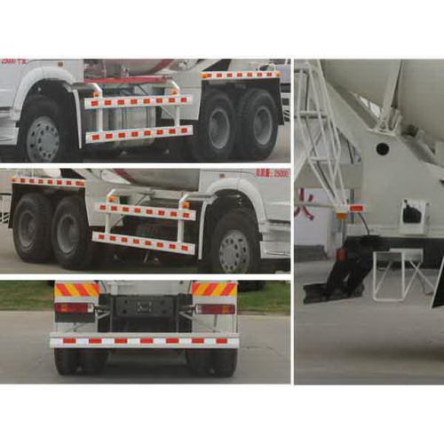 SINOTRUCK HOWO 10CBM Konstruksi Truk Pengaduk Beton