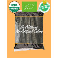 Vegan Bio Frituccine Pasta Met Zwarte Bonen