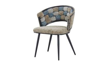 Modern Upholstered Chair for Dining & Leisure