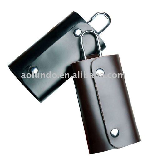 Handmade leather key case durable key holder 2016