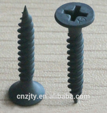 Bulge head black drywall screws , dry wall nails screw , gypsum screws , MDF screws