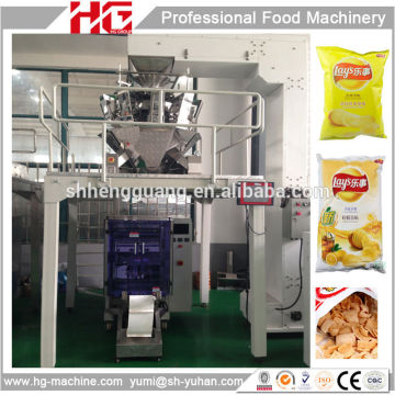 HG full automatic stainless steel potato chips vertical packing achine