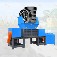 Double Shaft Tyre Shredding Recycling Machine