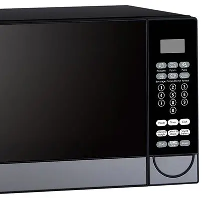 Smad OEM Electric Digital Control Counter Top Cheap Price Black Microwave Oven