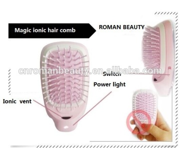 wood ionic magic hair comb