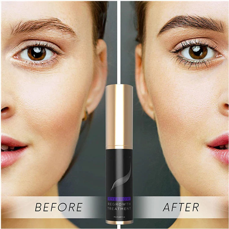 Private Custom Thicker Longer Eyebrow Growth Enhancer Serum