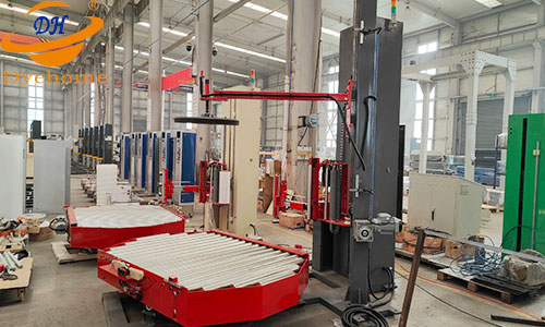 inline pallet wrapping machine