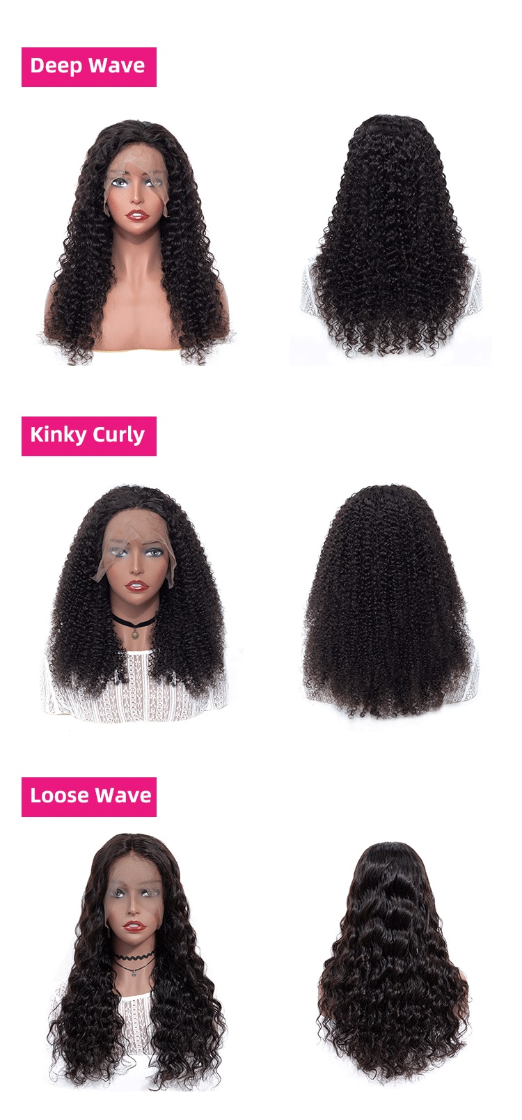 ISEE 100% Raw Virgin Indian Water Wave Human Hair Wig Kinky Curly Transparent Lace Frontal Wig Pre Plucked For Black Women