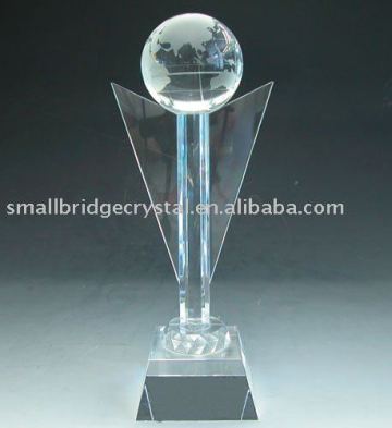 crystal trophy,award,trophy,3d crystal trophy