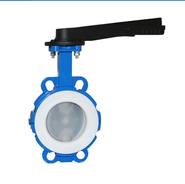 Pn10 Pn16 Cast Steel Wcb Centerline Butterfly Valve