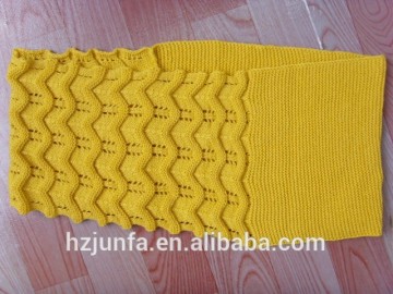 2015 latest design fashion knitting scarf twisted