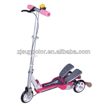 dual pedal scoote