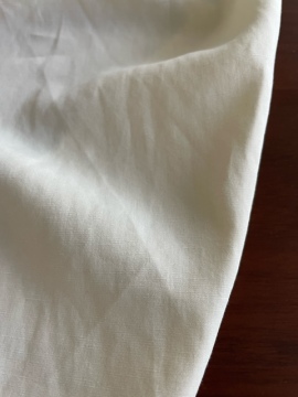 tencel linen plain weave summer fabric