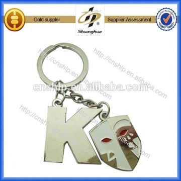 factory design customized brand tooth shape keychain