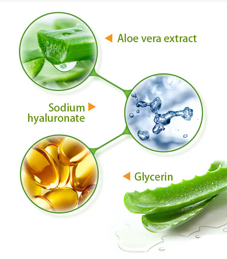 OEM aloe vera gel for skin lightening