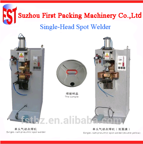 Automatic 18-20L Round Drum Spot Welders Machine