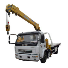Hot Sale DONGFENG 4*2 Wrecker Towing Truck with Crane for Sale in Peru