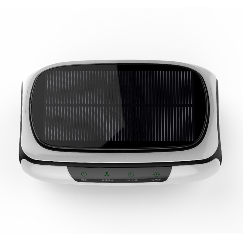 CAR Strong Airflow Touch Panel Purificador de aire solar