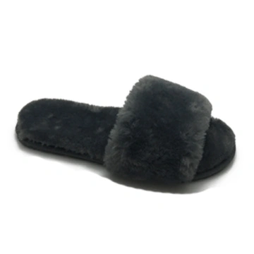 black sheepskin slippers ladies