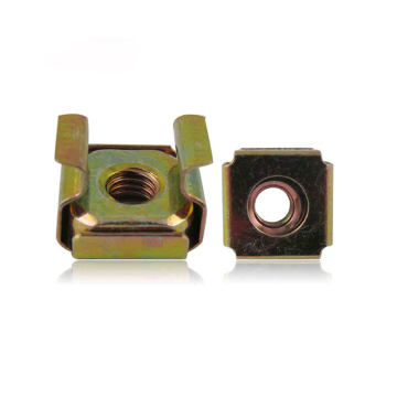 Cassette nut cage nut with color zinc plated cage nut