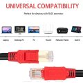 Panel de cable de conexión de cable Ethernet CAT8 Compatible con versiones anteriores