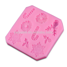 Christmas Tools Silicone fondant mold cake decoration mold