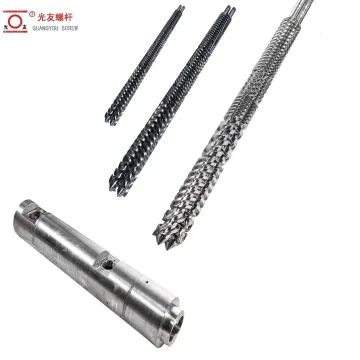 42CrMo Șurub dublu paralel pentru mașină de extrudare PVC