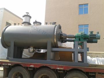 Steam heating vacuum rake drying machine vacuum dryer